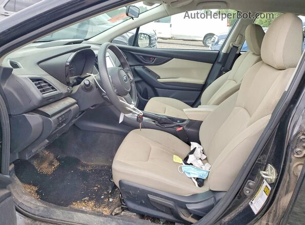 4S3GTAB64N3703054 2022 SUBARU IMPREZA Black Widok wnętrza z przodu