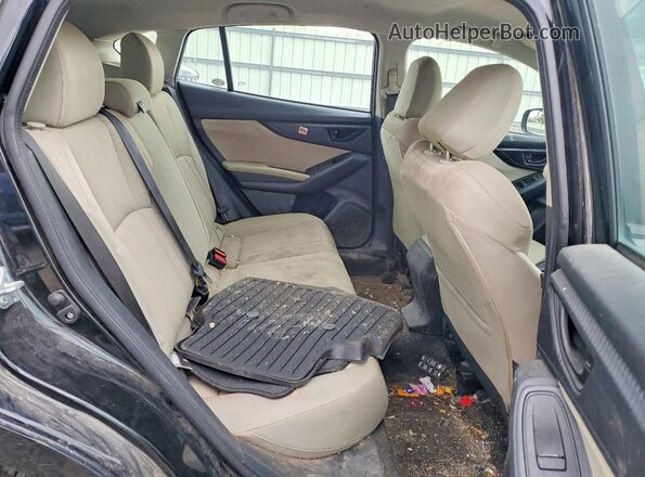 4S3GTAB64N3703054 2022 SUBARU IMPREZA Black Widok tylnych siedzeń