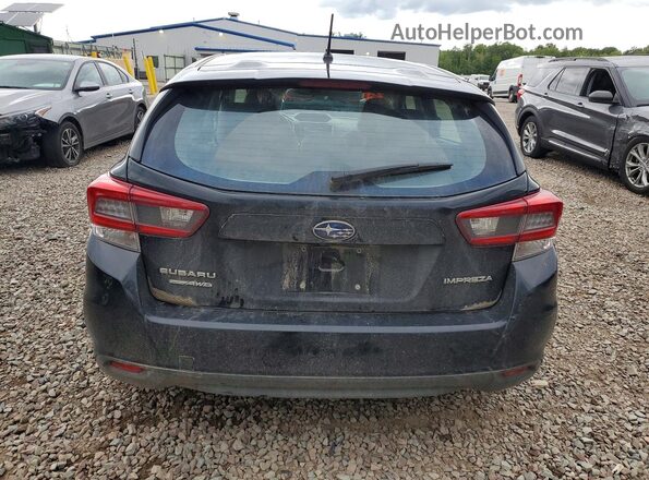 4S3GTAB64N3703054 2022 SUBARU IMPREZA Black Widok z tyłu