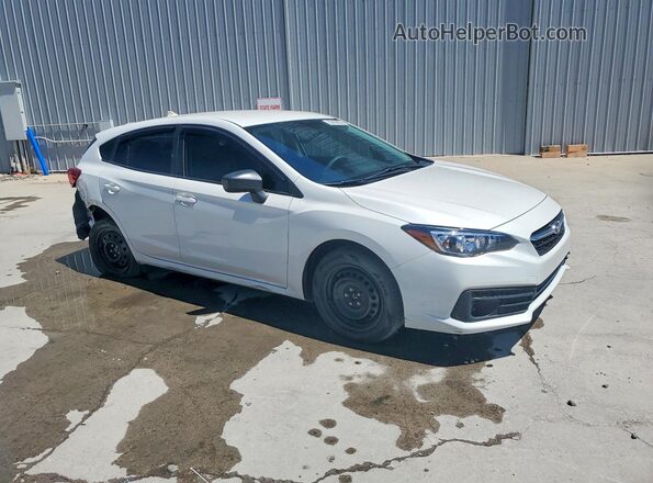 4S3GTAB64N3708111 2022 SUBARU IMPREZA White წინა მარჯვენა
