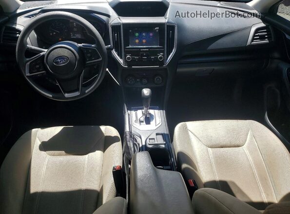 4S3GTAB64N3708111 2022 SUBARU IMPREZA White წინა პანელის ხედი