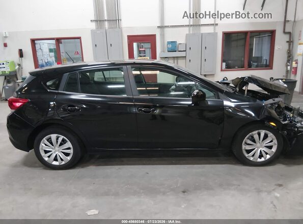 4S3GTAB64N3728150 2022 SUBARU IMPREZA Black Widok wnętrza z tyłu