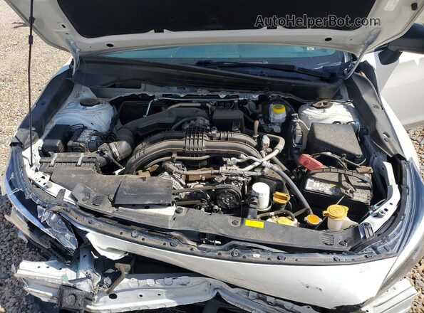 4S3GTAB65J3745243 2018 SUBARU IMPREZA Белый Вид задней части салона