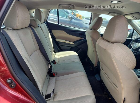 4S3GTAB65M3700307 2021 SUBARU IMPREZA Burgundy უკანა სავარძლების ხედი