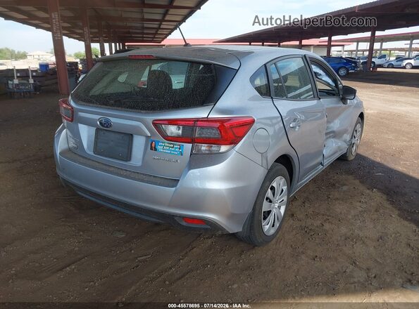 4S3GTAB65N3728545 2022 SUBARU IMPREZA Gray Հետևի աջ