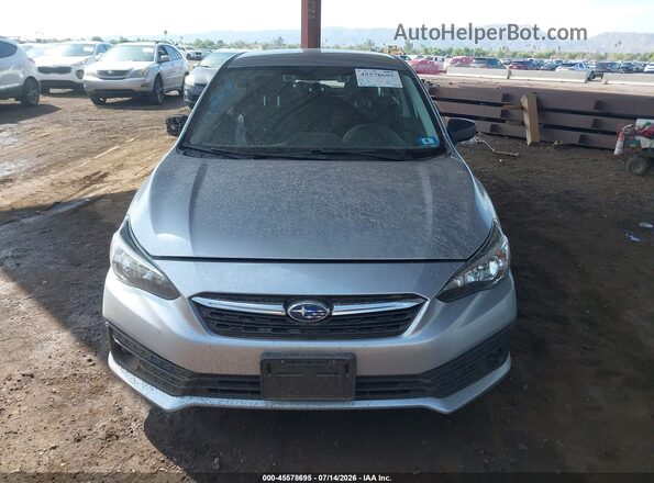 4S3GTAB65N3728545 2022 SUBARU IMPREZA Gray Դիմացի տեսք