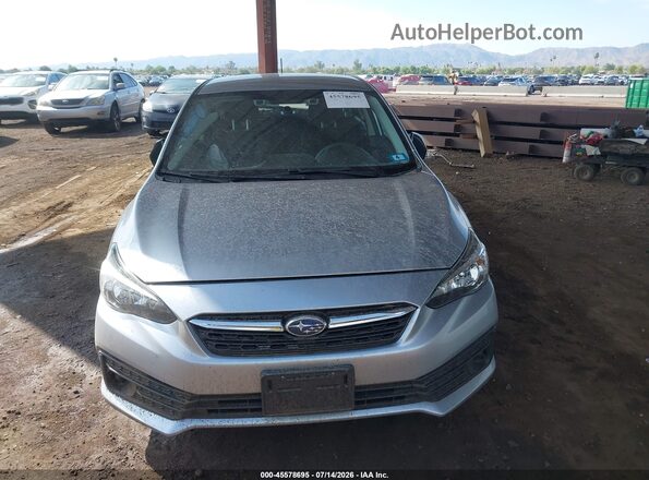 4S3GTAB65N3728545 2022 SUBARU IMPREZA Gray Սարքավորումների վահանակի տեսք