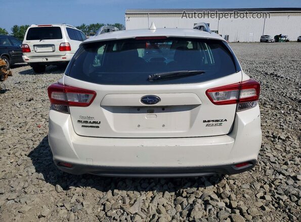 4S3GTAB66H3706123 2017 SUBARU IMPREZA White Вид ззаду