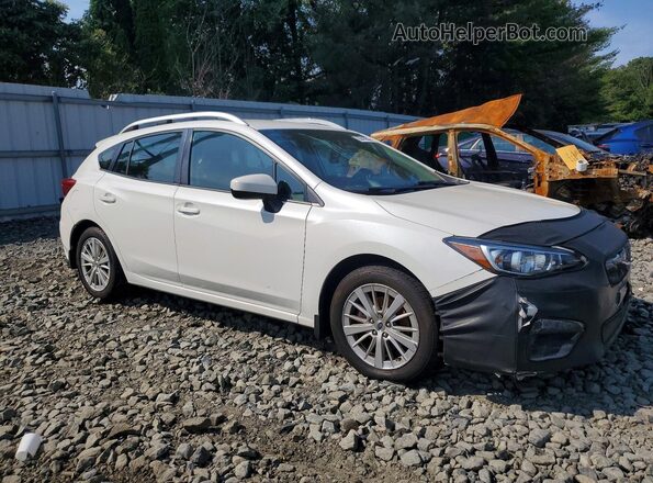 4S3GTAB66H3706123 2017 SUBARU IMPREZA White Передня права чверть