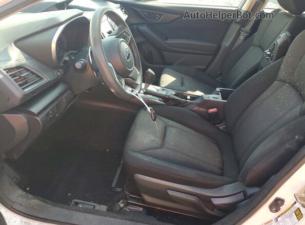 4S3GTAB66H3706123 2017 SUBARU IMPREZA White Вид салону спереду