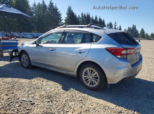 4S3GTAB66J3714776 2018 SUBARU IMPREZA Серебряный Задняя левая четверть