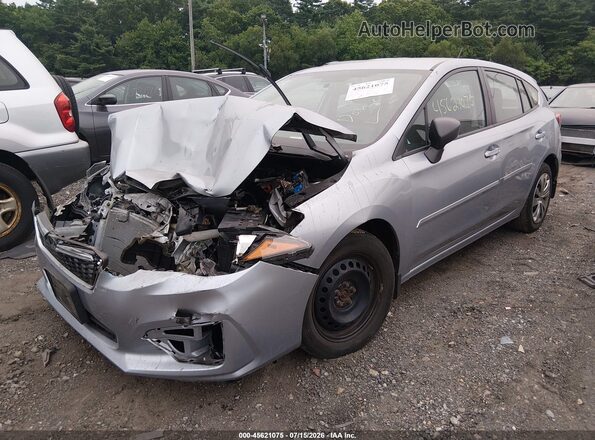 4S3GTAB66K3702483 2019 SUBARU IMPREZA Silver Vista tres cuartos delantera izquierda