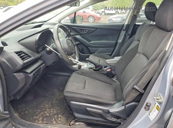 4S3GTAB66L3720421 2020 SUBARU IMPREZA Silver Vista interior delantera