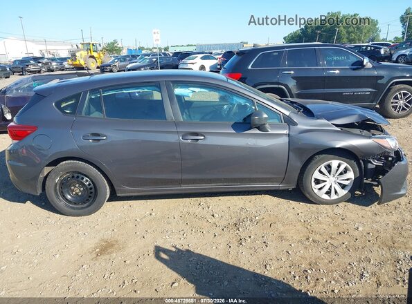 4S3GTAB66N3719188 2022 SUBARU IMPREZA Gray Սալոնի հետևի տեսք