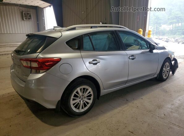 4S3GTAB67H3705787 2017 SUBARU IMPREZA Серебряный Задняя правая четверть