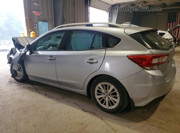 4S3GTAB67H3705787 2017 SUBARU IMPREZA Серебряный Задняя левая четверть