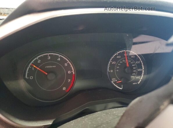 4S3GTAB67H3705787 2017 SUBARU IMPREZA Серебряный Вид щитка приборов