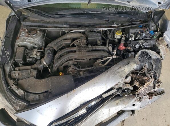 4S3GTAB67H3705787 2017 SUBARU IMPREZA Серебряный Вид задней части салона