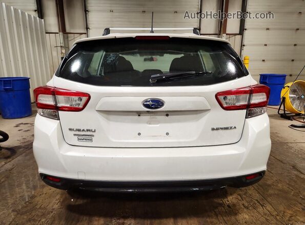 4S3GTAB67K3717154 2019 SUBARU IMPREZA White Вид ззаду