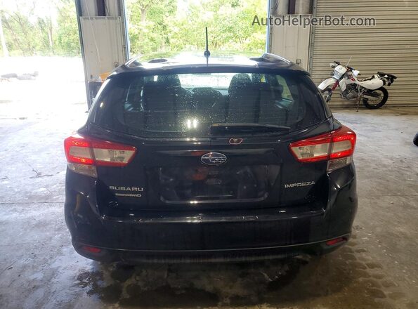 4S3GTAB67K3763213 2019 SUBARU IMPREZA Black უკანა ხედი