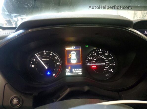 4S3GTAB67K3763213 2019 SUBARU IMPREZA Black ხელსაწყოთა პანელის ხედი