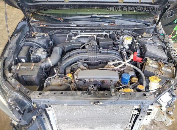 4S3GTAB67K3763213 2019 SUBARU IMPREZA Black უკანა სალონის ხედი