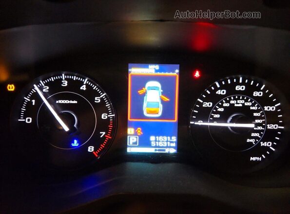 4S3GTAB67N3720902 2022 SUBARU IMPREZA Silver Widok zestawu wskaźników