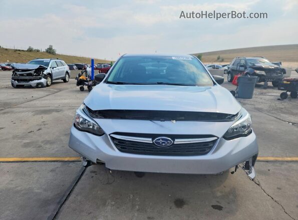 4S3GTAB67P3702483 2023 SUBARU IMPREZA Silver Front view
