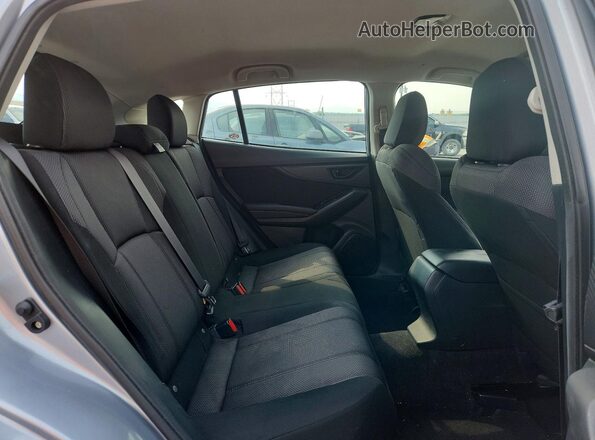 4S3GTAB67P3702483 2023 SUBARU IMPREZA Silver Rear seats view