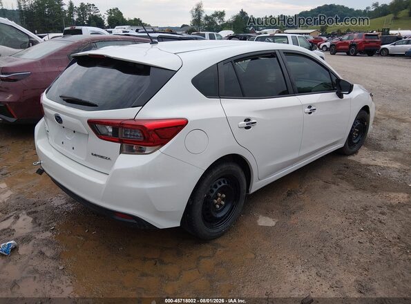 4S3GTAB67P3710857 2023 SUBARU IMPREZA White Задня права чверть