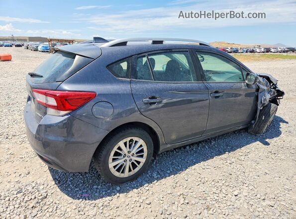 4S3GTAB68J3752171 2018 SUBARU IMPREZA Gray Trasero derecho