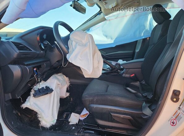 4S3GTAB68K3741950 2019 SUBARU IMPREZA White Widok wnętrza z przodu