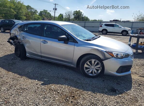 4S3GTAB68M3706571 2021 SUBARU IMPREZA Silver Առջևի աջ