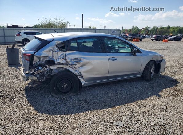 4S3GTAB68M3706571 2021 SUBARU IMPREZA Silver Հետևի աջ