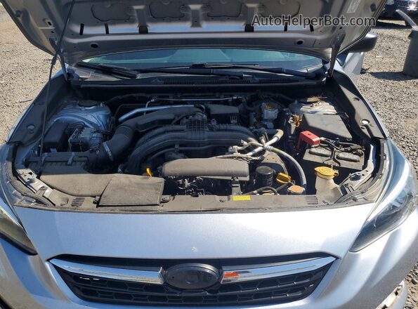 4S3GTAB68M3706571 2021 SUBARU IMPREZA Silver Սալոնի հետևի տեսք