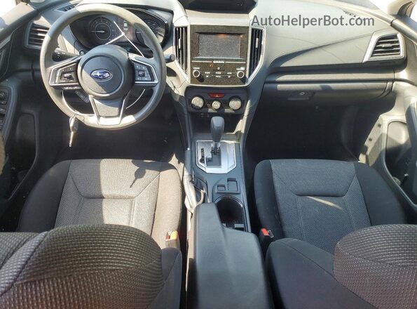 4S3GTAB68M3706571 2021 SUBARU IMPREZA Silver Առջևի վահանակի տեսք