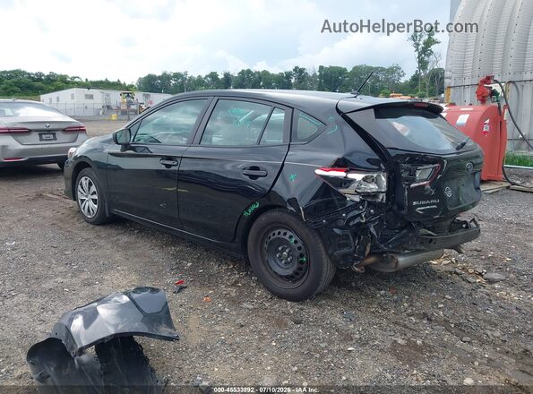 4S3GTAB68P3703772 2023 SUBARU IMPREZA Black Rear left