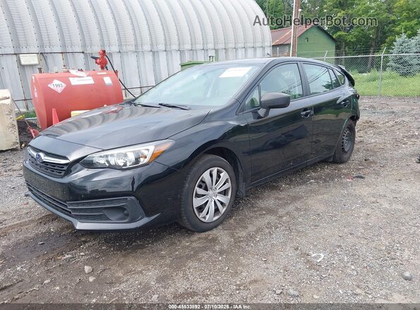 4S3GTAB68P3703772 2023 SUBARU IMPREZA Black Front left