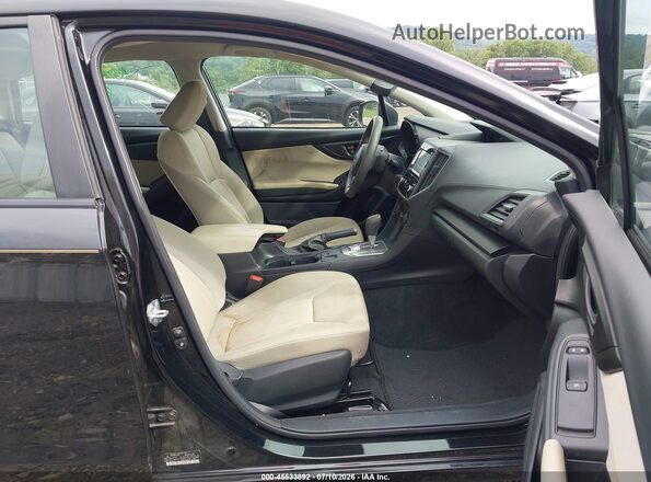4S3GTAB68P3703772 2023 SUBARU IMPREZA Black Front interior view