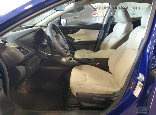 4S3GTAB68P3718496 2023 SUBARU IMPREZA Blue Widok wnętrza z przodu