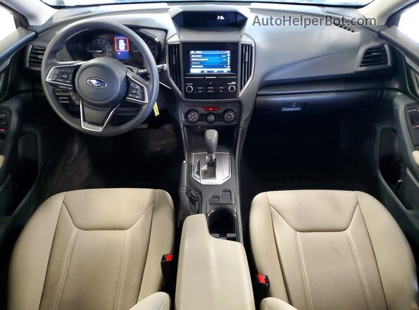 4S3GTAB68P3718496 2023 SUBARU IMPREZA Blue Widok deski rozdzielczej