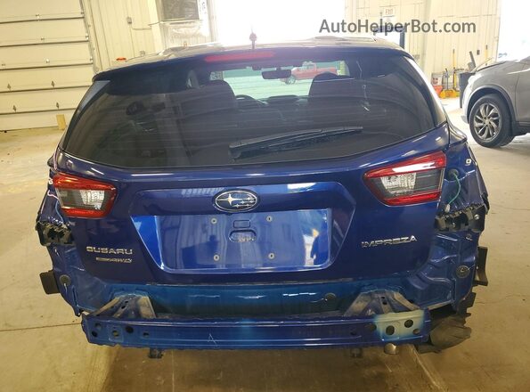 4S3GTAB68P3718496 2023 SUBARU IMPREZA Blue Widok z tyłu