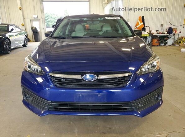 4S3GTAB68P3718496 2023 SUBARU IMPREZA Blue Widok z przodu