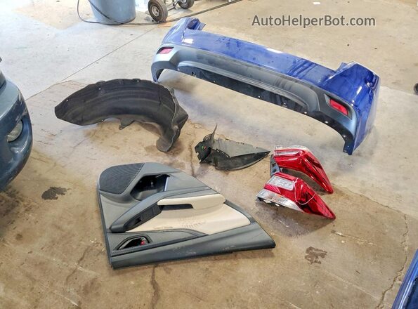 4S3GTAB68P3718496 2023 SUBARU IMPREZA Blue Widok komory silnika