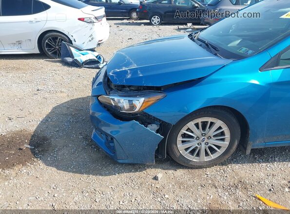 4S3GTAB69J3705263 2018 SUBARU IMPREZA Blue Vista frontal