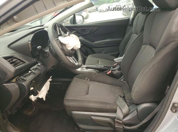 4S3GTAB69L3733096 2020 SUBARU IMPREZA Silver Vista interior delantera
