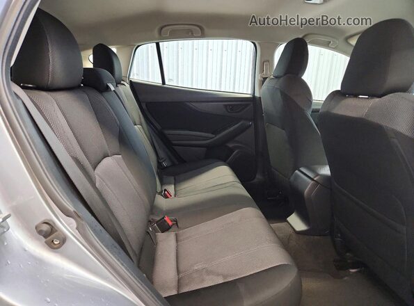 4S3GTAB69N3724613 2022 SUBARU IMPREZA Silver Вид задніх сидінь
