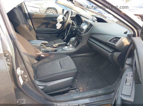 4S3GTAB6XL3710751 2020 SUBARU IMPREZA Gray წინა სალონის ხედი