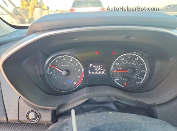 4S3GTAC61K3702986 2019 SUBARU IMPREZA Burgundy Вид щитка приладів