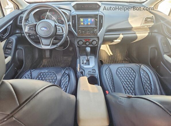 4S3GTAC61K3702986 2019 SUBARU IMPREZA Burgundy Вид панелі приладів